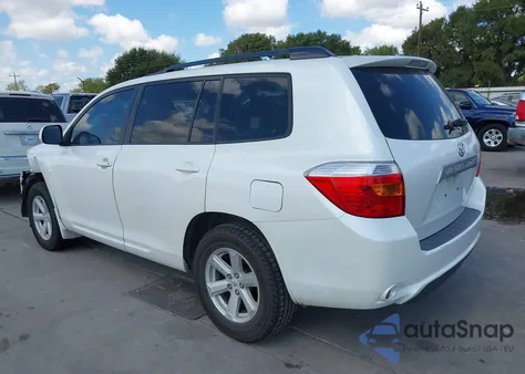 2010 Toyota Highlander Se V6 z USA, uszkodzony, nr VIN 5TDKK3EH2AS013138